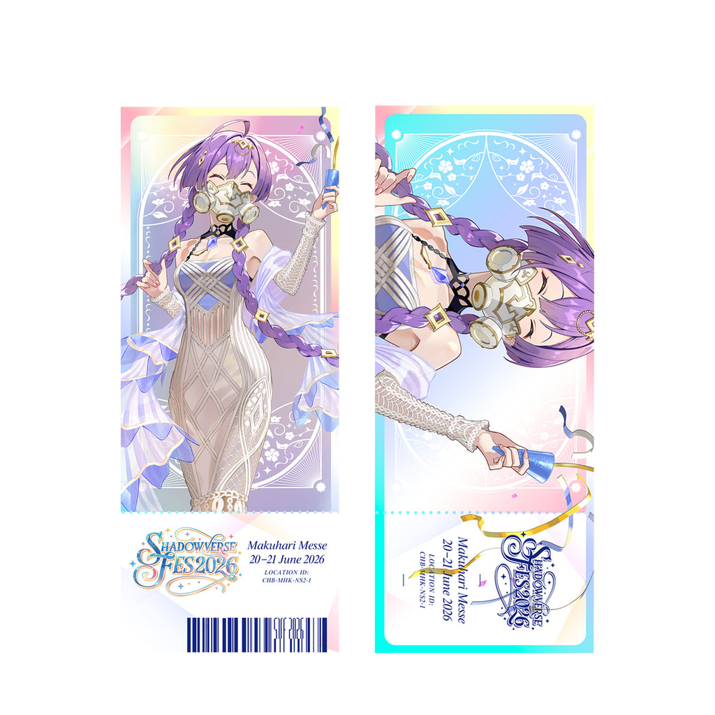 Shadowverse Festival 2026  Leader Collectible Ticket Card