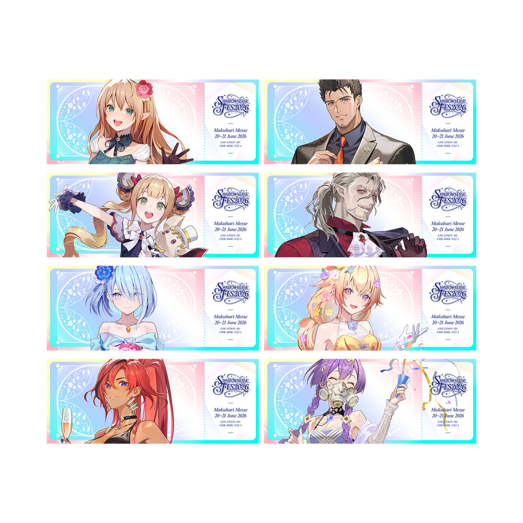 Shadowverse Festival 2026  Leader Collectible Ticket Card