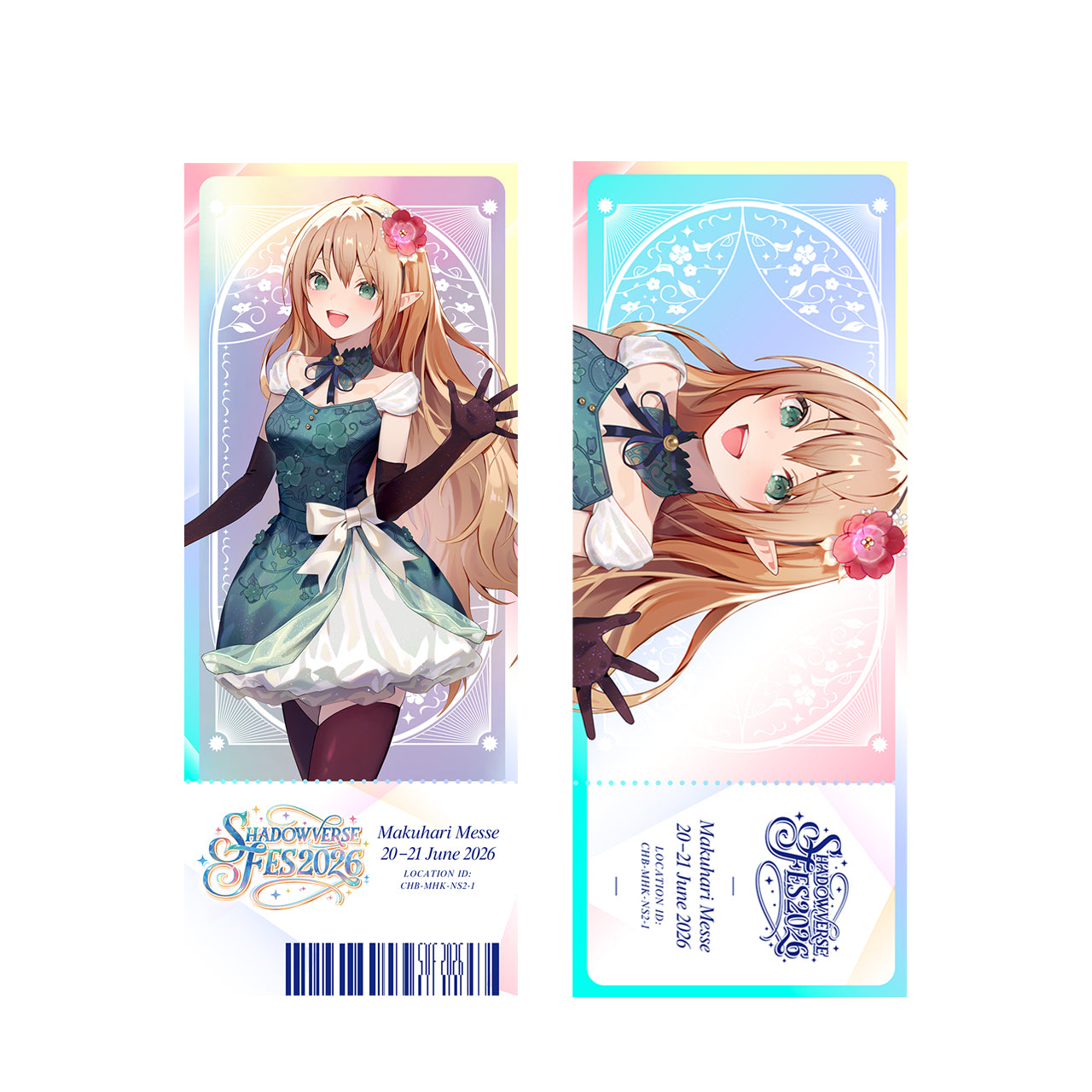 Shadowverse Festival 2026  Leader Collectible Ticket Card