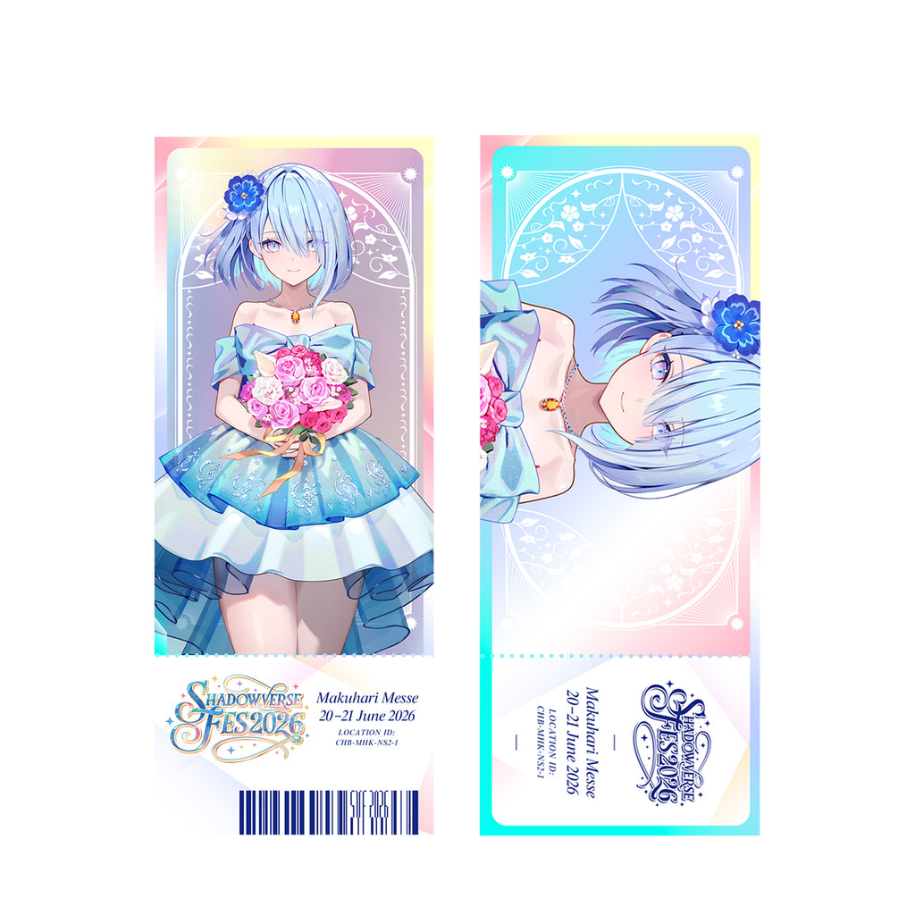 Shadowverse Festival 2026  Leader Collectible Ticket Card