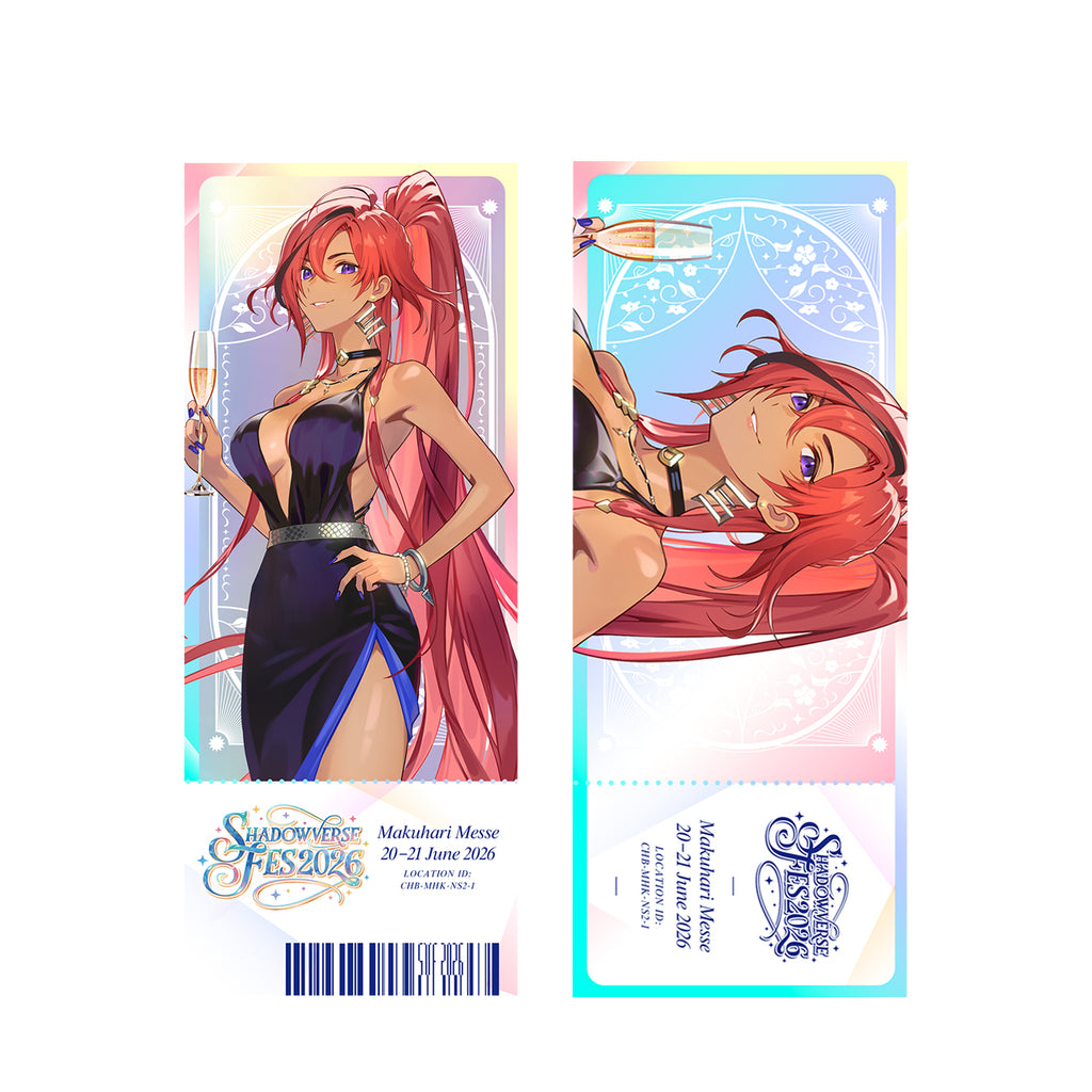 Shadowverse Festival 2026  Leader Collectible Ticket Card